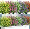 20-Bundle Artificial Flower Set – UV-Resistant Faux Plants and Shrubs for Indoor & Outdoor Decor, Garden, Porch, Hanging Planters, Window Boxes, and Home